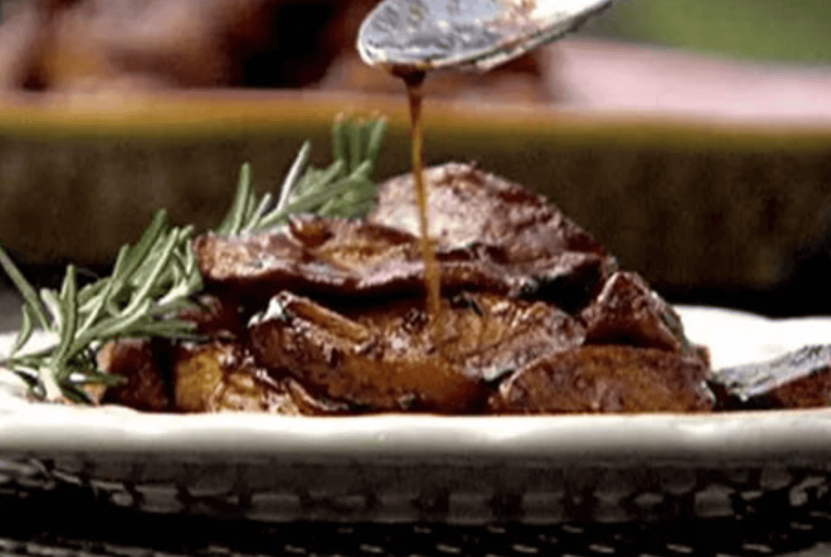 Balsamic Glazed Fruit