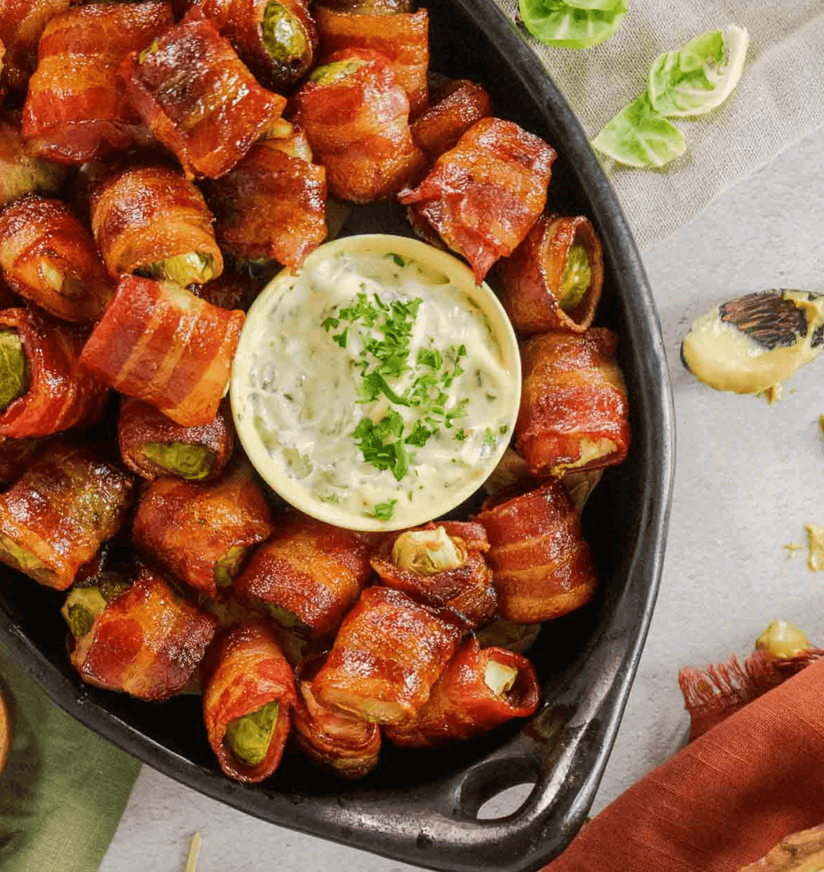 Bacon Wrapped Brussell Sprouts
