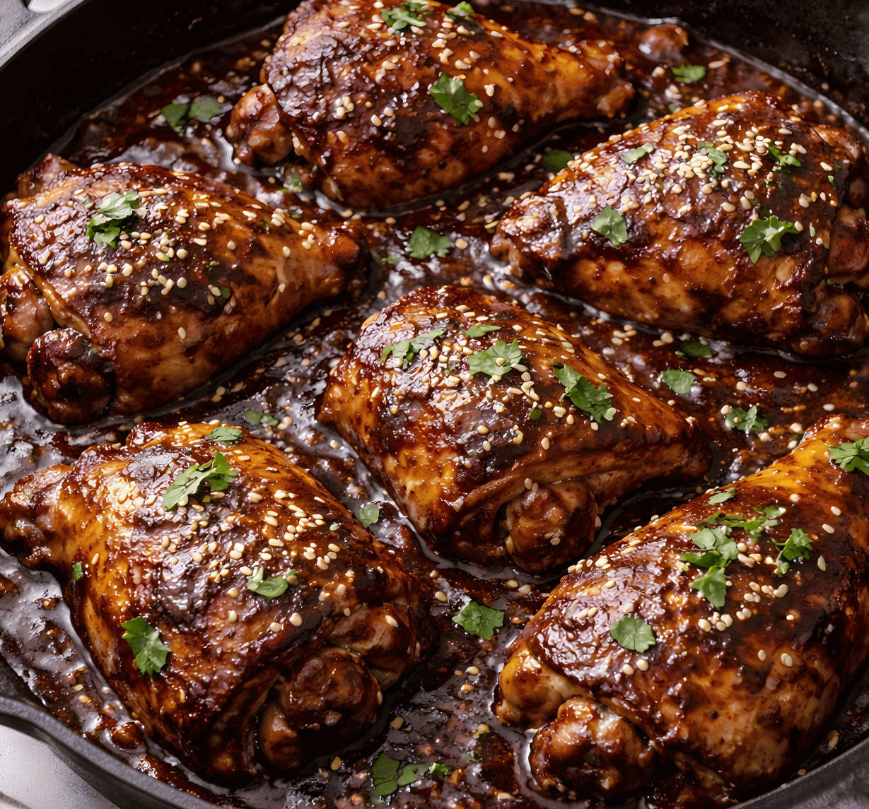 Chocolate Dark Balsamic Chicken Mole