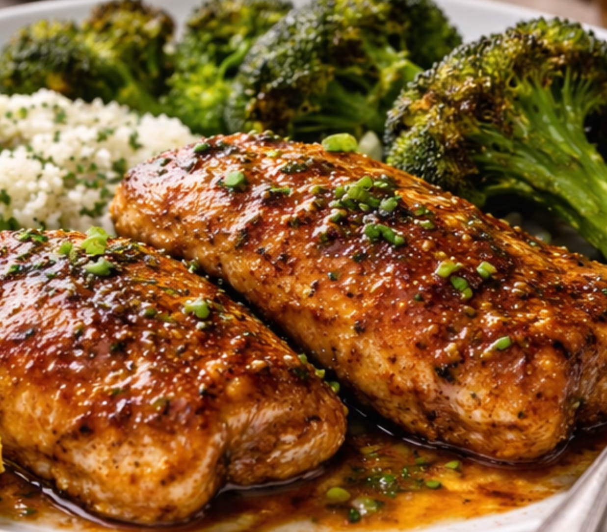 Spicy Garlic Lemon Chicken Thighs