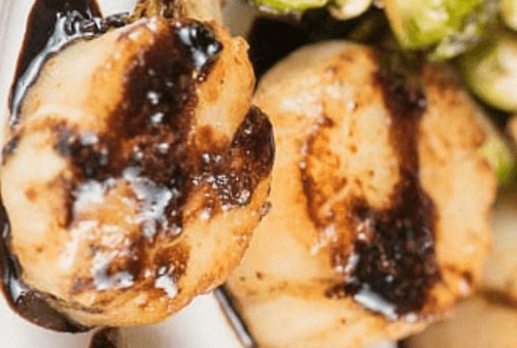 Scallops with Bordeaux Cherry Balsamic Sauce