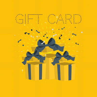 Colorful illustration of gift boxes with bows, highlighting the idea of a versatile gift card. Perfect for any occasion.