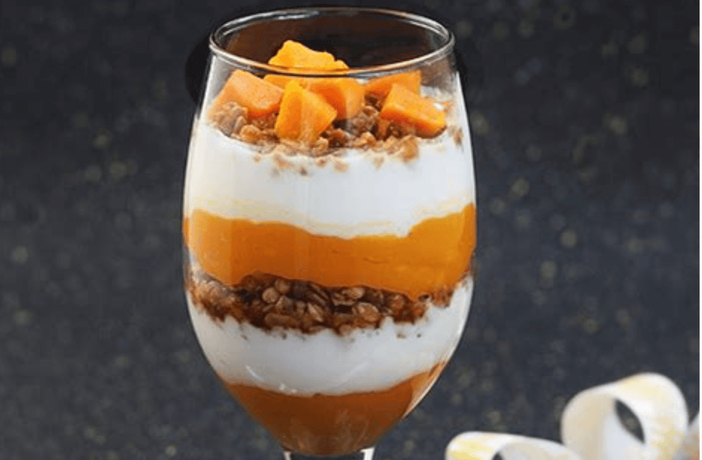 Mango Balsamic Yogurt Parfait