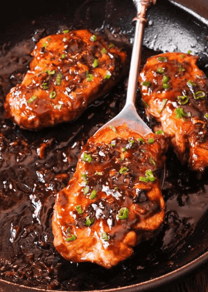 Honey Balsamic Pork Chops