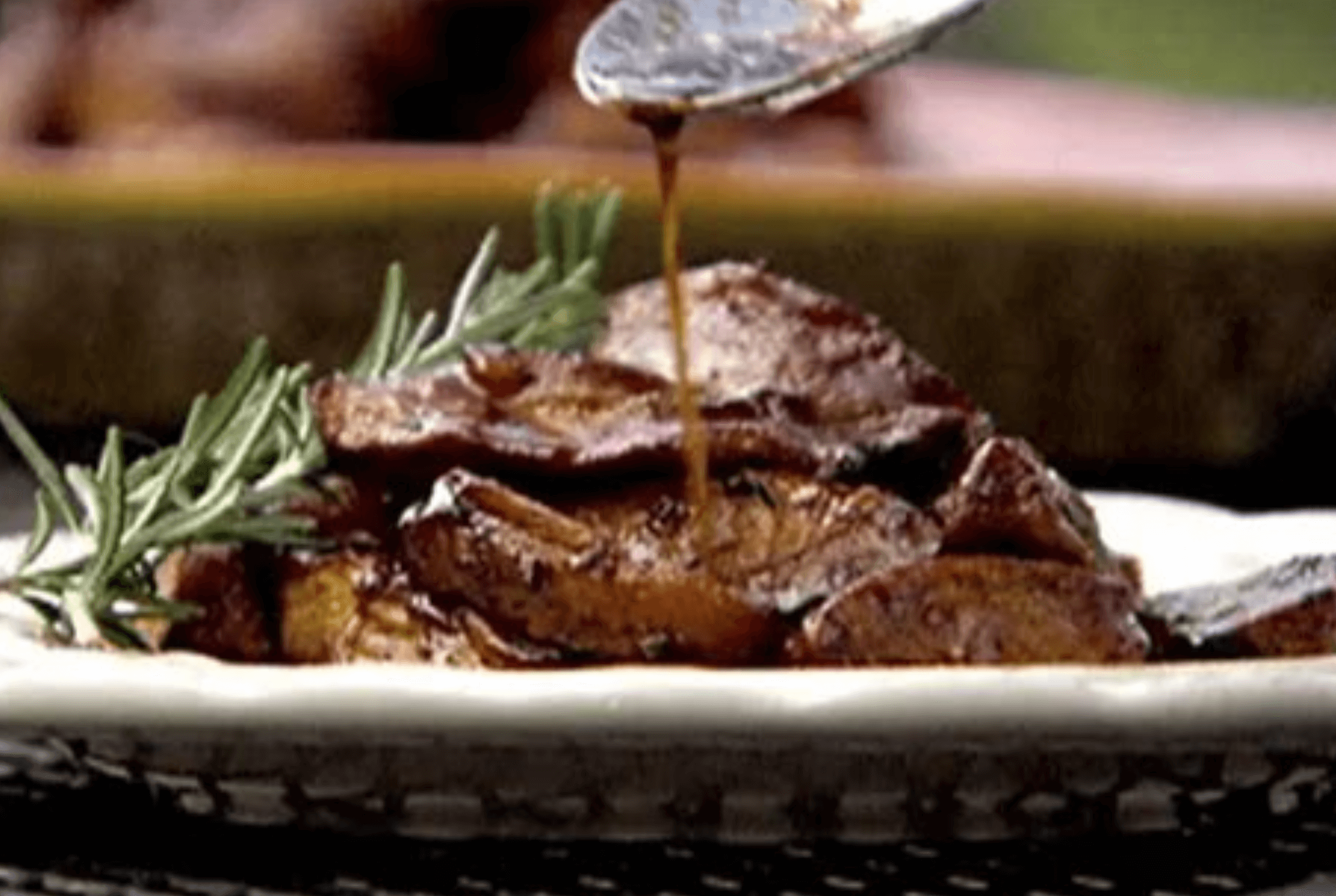 Balsamic Glazed Fruit