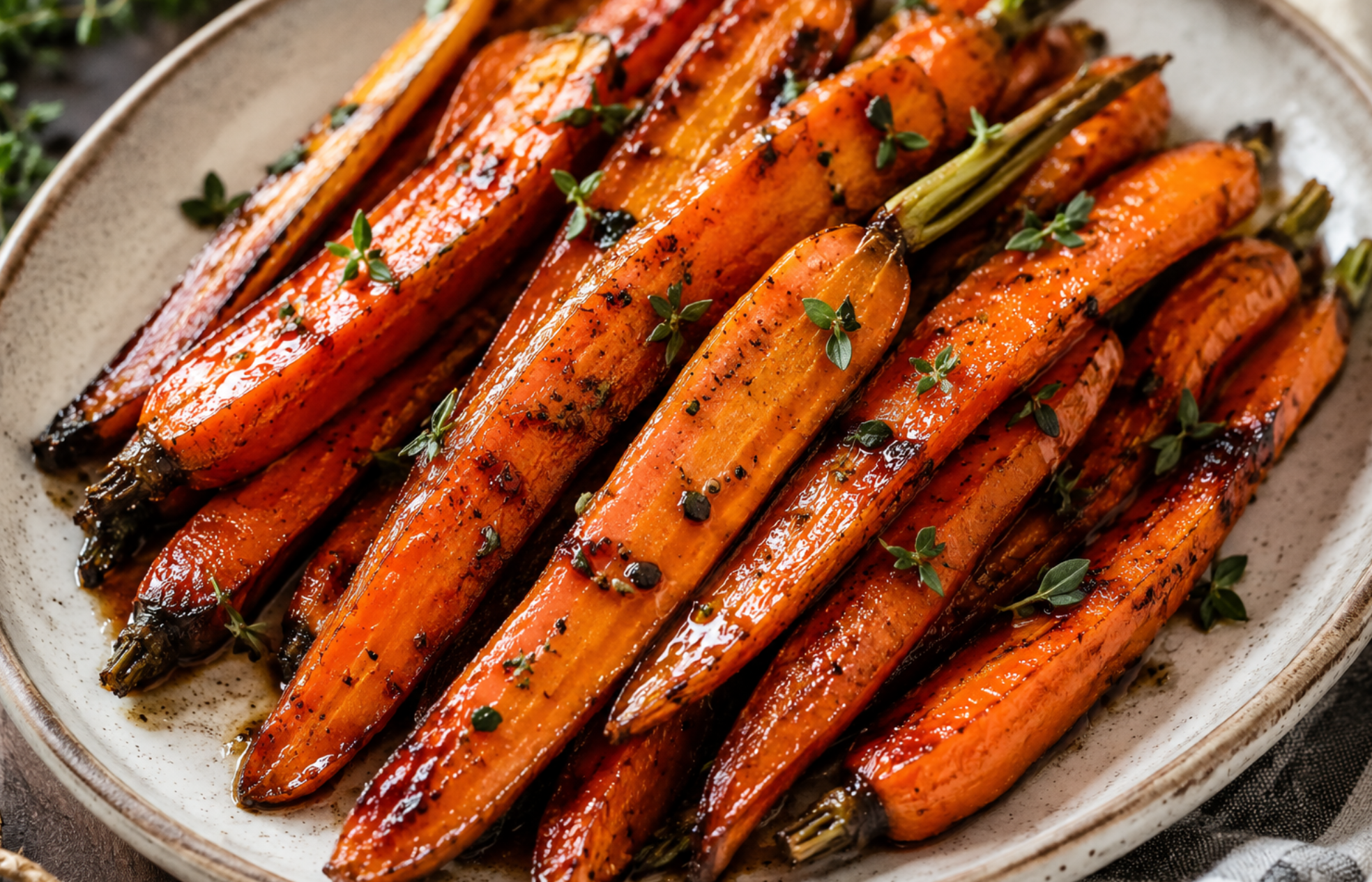 Balsamic Glazed Carrots