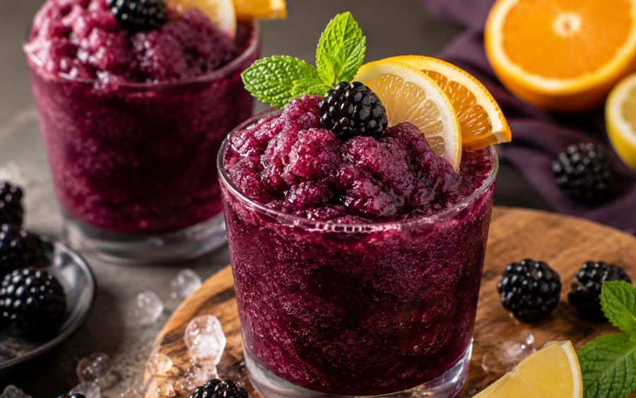 Blackberry Citrus Slush