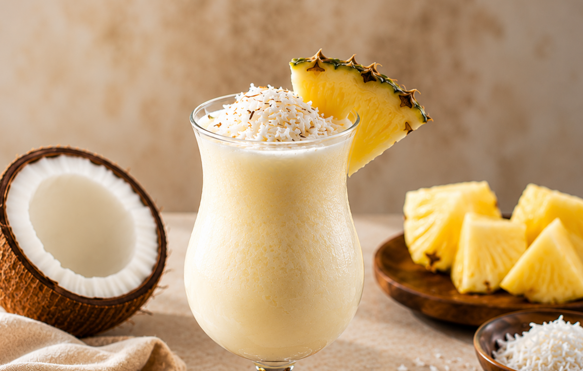 Coconut Balsamic Vinegar Piña Colada