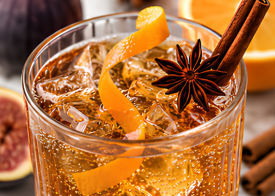 Fig Balsamic Vanilla Spice Tonic
