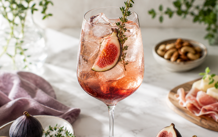 Fig Balsamic Vinegar Spritz