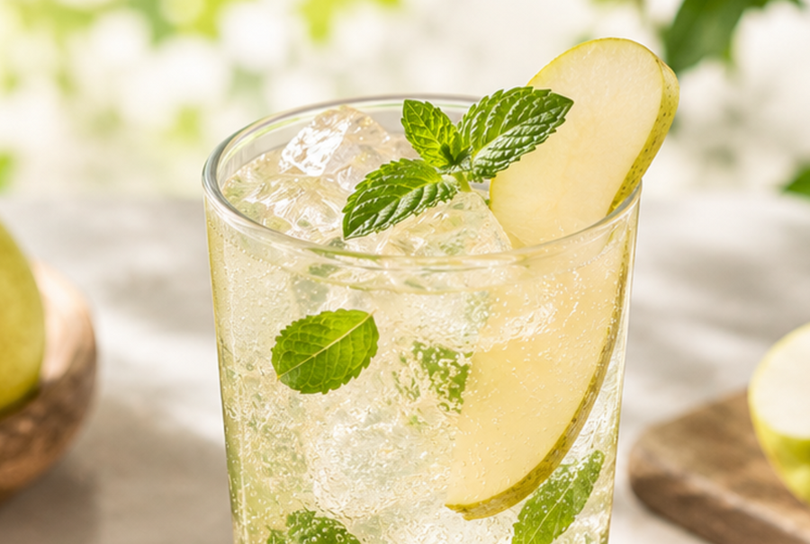 Pear Balsamic Sparkling Orchard Cooler