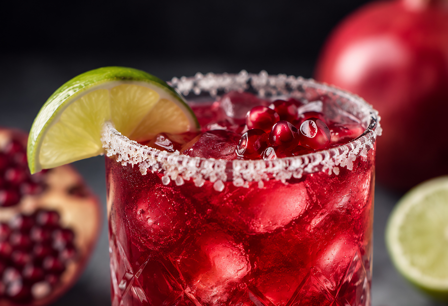 Pomegranate Balsamic Vinegar Margarita