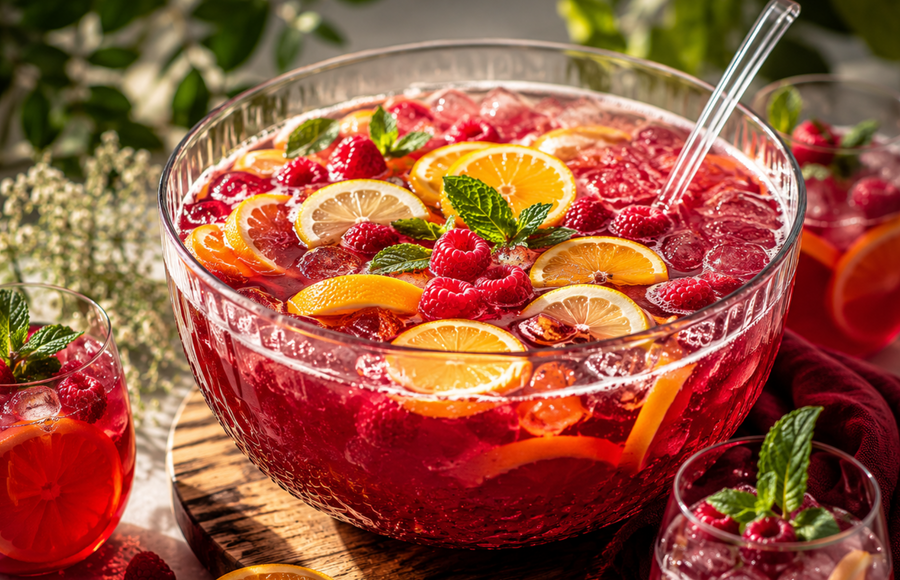 Raspberry Citrus Punch