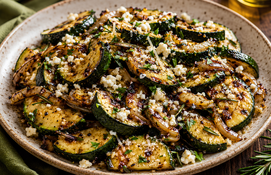 Roasted Balsamic Eggplant Steaks