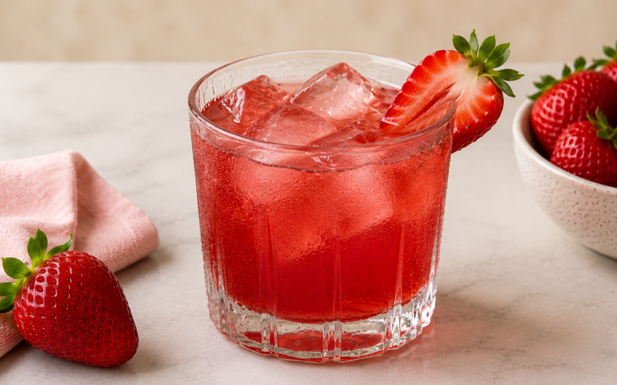 Strawberry Balsamic Shrub