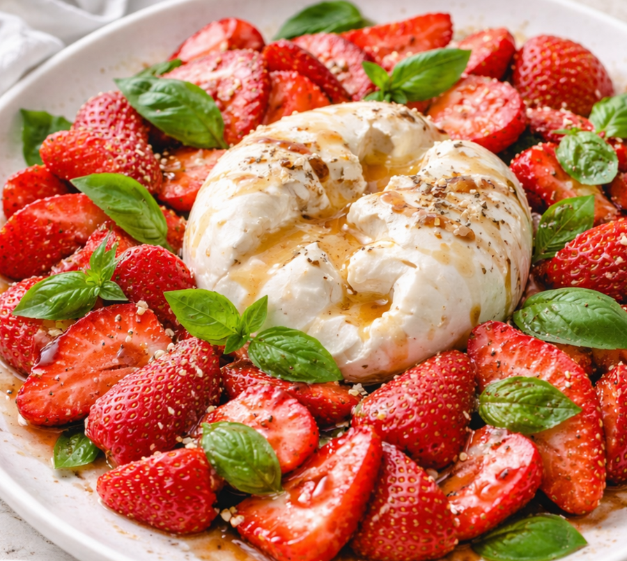 Strawberry Burrata
