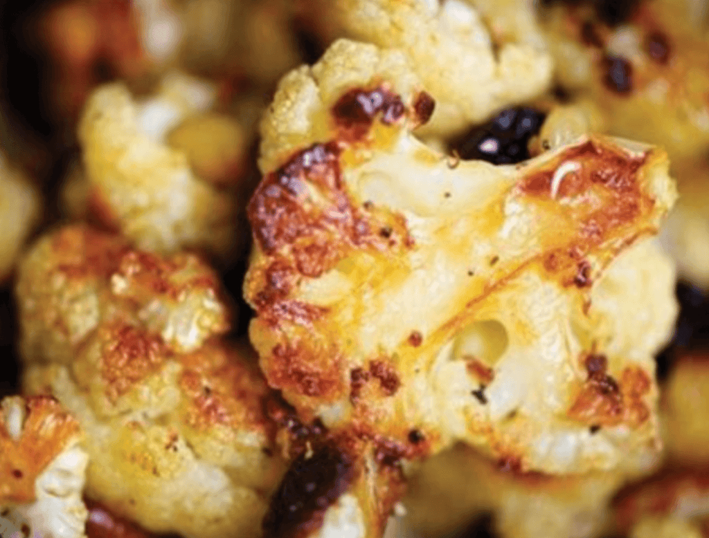 Balsamic Parmesan Roasted Cauliflower