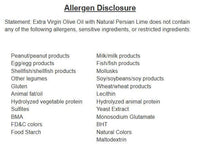 Persian Lime Flavored Extra Virgin Olive Oil